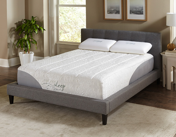 gel memory foam double mattress