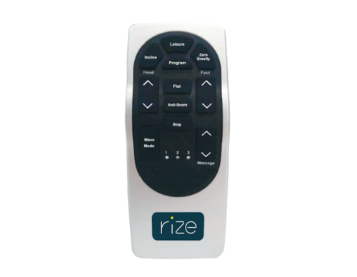 rize clarity ii adjustable bed remote