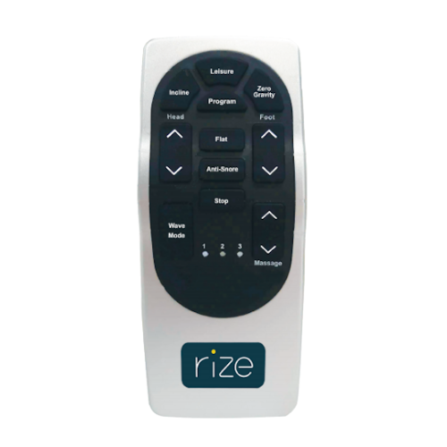 rize clarity ii adjustable bed remote
