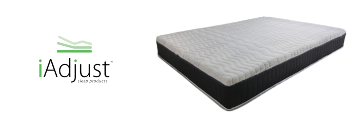 mattress with two different firmness by iadjust