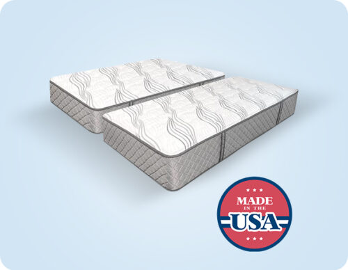 kingship comfort classic 1 split queen mattress