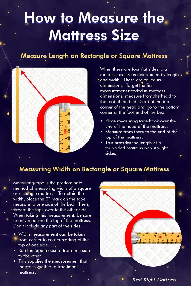 how to measure mattress size