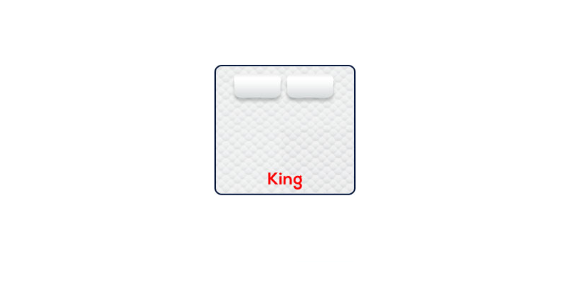 king size mattress size