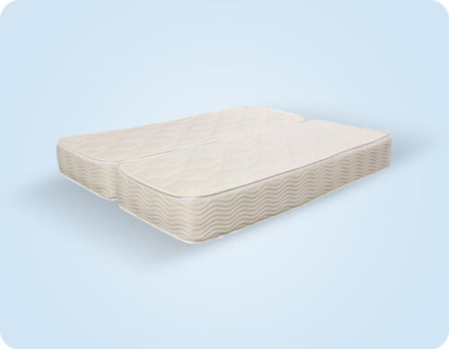 kingship comfort latex split queen mattress