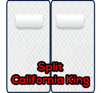 mattress sizes and dimensions split california king