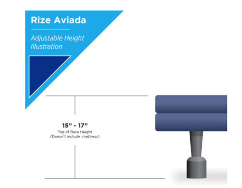 rize aviada adjustable base height