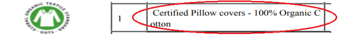 organic latex mattress gots certification