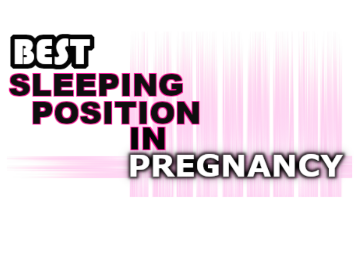 Sleeping position in pregnancy