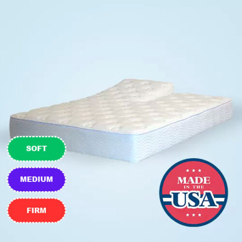 kingship comfort split top memory foam mattress
