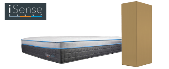 king mattress in a box by isense