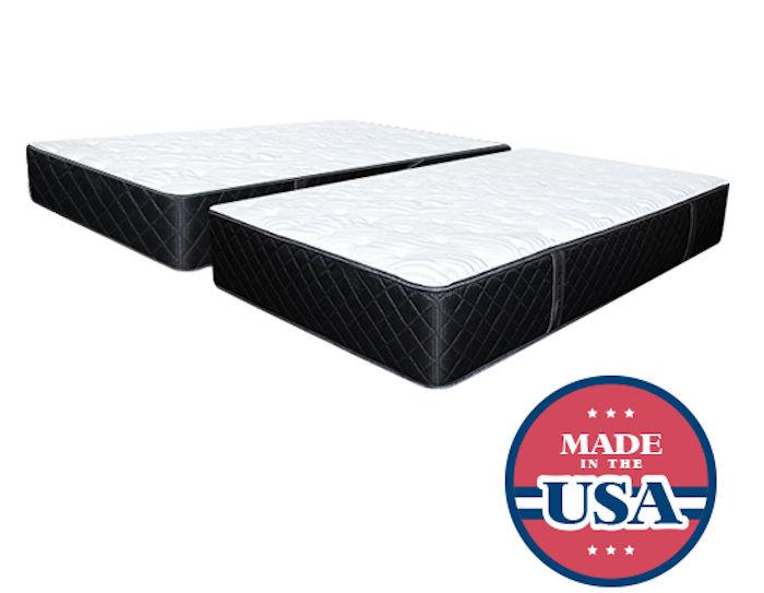 best split queen hybrid mattress