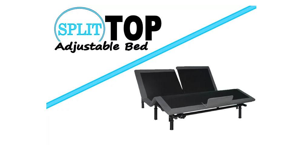 split top king adjustable beds