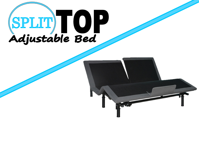 Split Top King Adjustable Base Hot, Top Split King Adjustable Bed Frame
