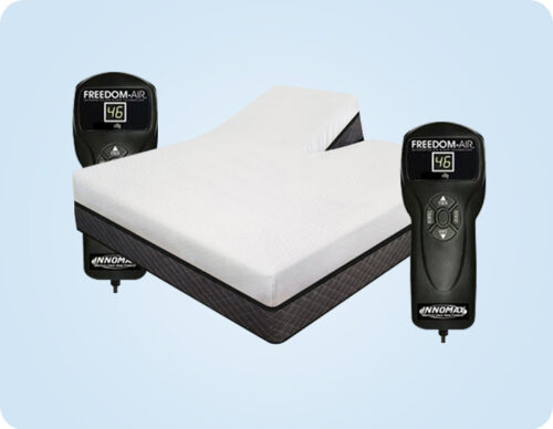 Innomax UpperFlex Transitions split top air king mattress