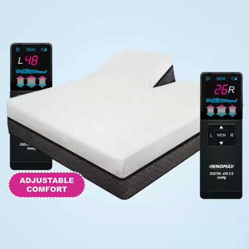 innomax upperflex transitions air split top mattress