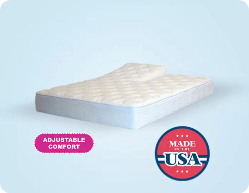 kingship comfort split top latex mattress