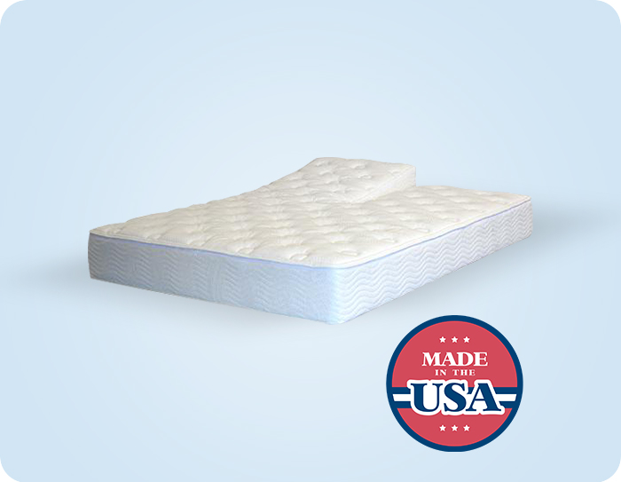 kingship comfort split top latex mattress-split top king