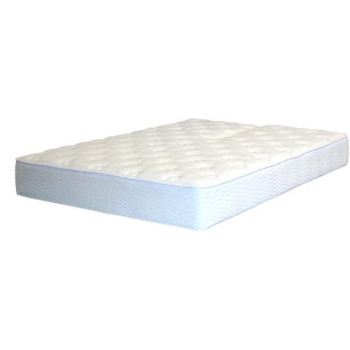 kingship comfort split top natural latex mattress flat