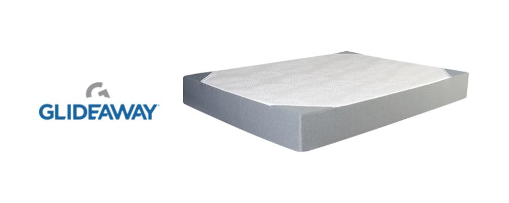 cool gel memory foam mattress glideaway