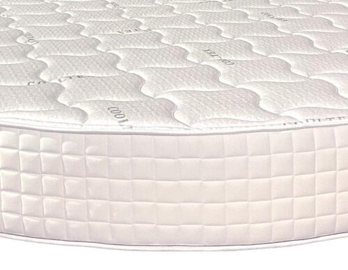 kingship comfort round mattress medium cover
