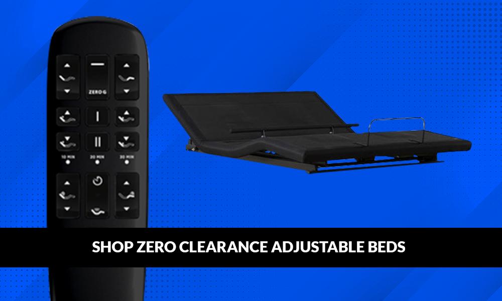 adjustable bed with zero clearance