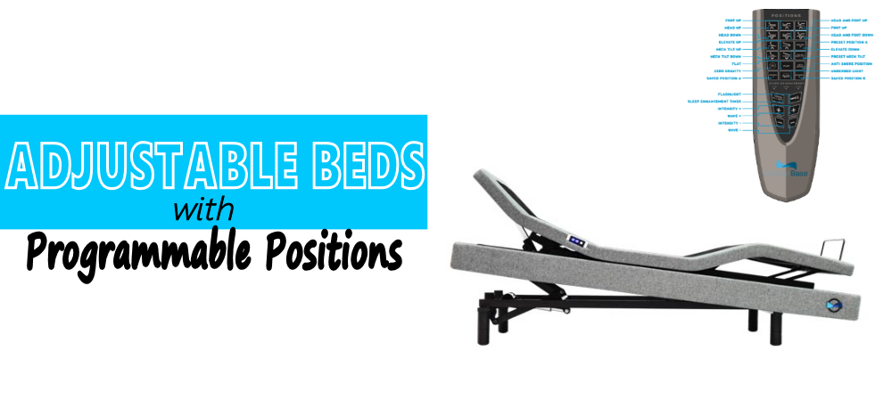 adjustable beds with programmable positions