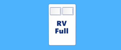 rv full mattress size