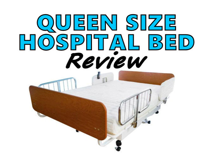 Queen Size Hospital Bed With Rails