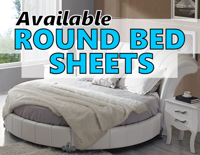 round bed sheet