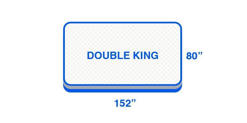 double king bed size