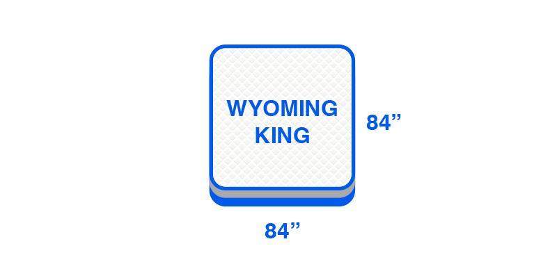 wyoming king bed size