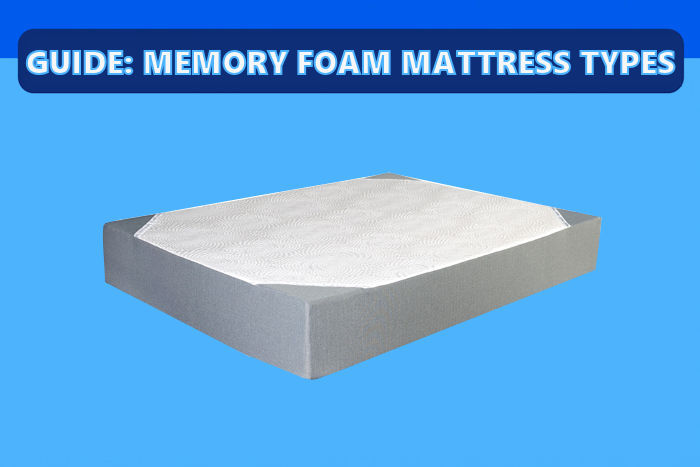 memory foam mattress types