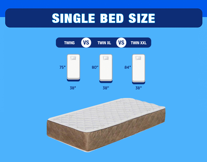 single bed sizes