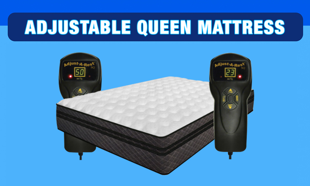 can adjustable queen mattress split