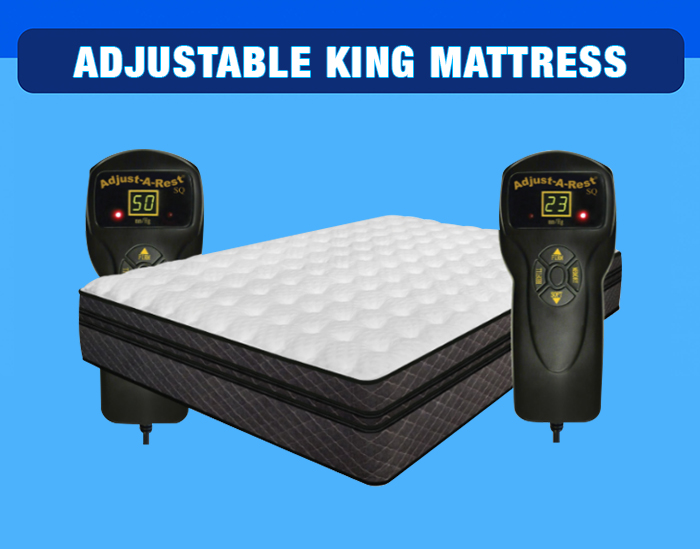 adjustable latex king mattress