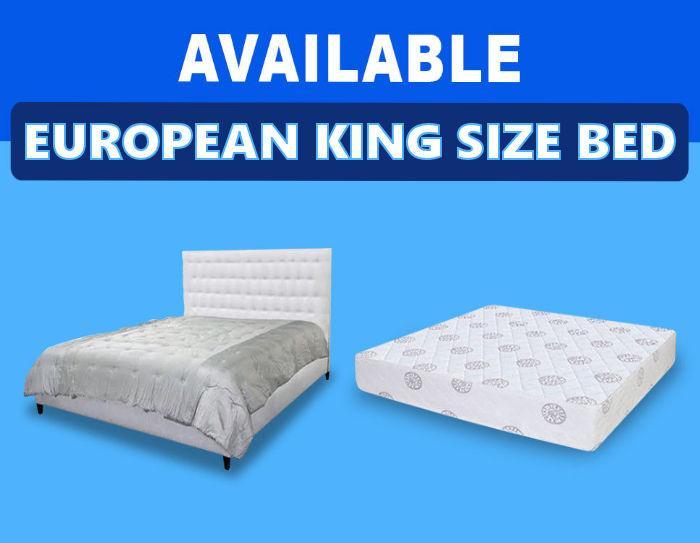European King Size Bed Frame And, European King Bed Frame