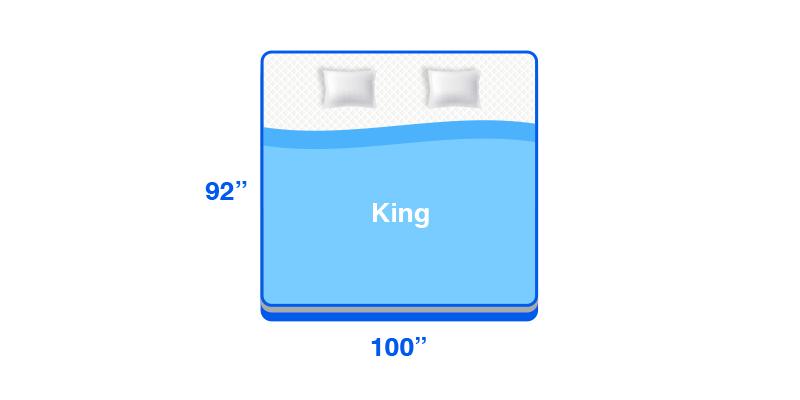 king comforter size and dimensions