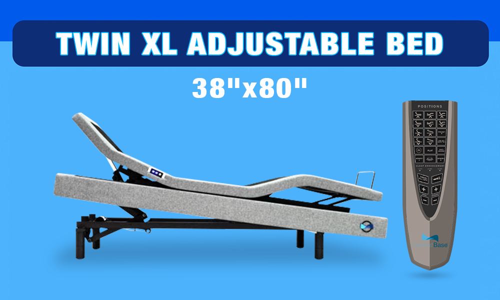 twin xl adjustable bed