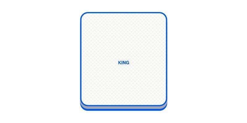 king air mattress size