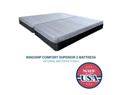 kingship comfort superior 2 mattress combo