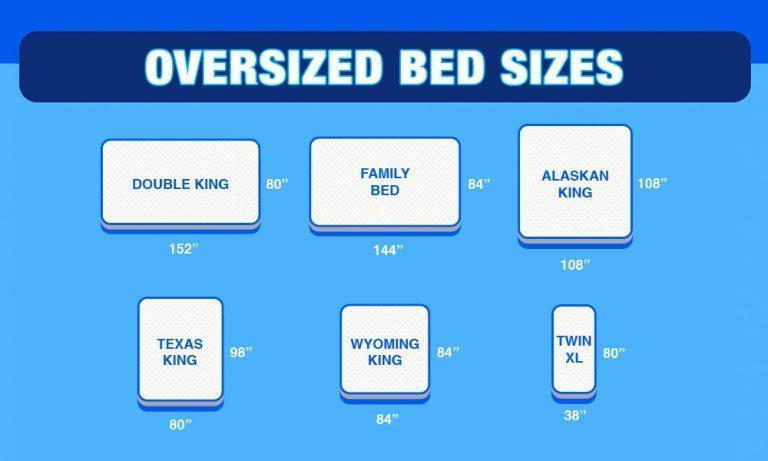 Oversized Beds-available In All Sizes Listed