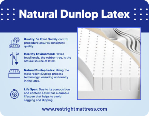 Kingship comfort hybrid mattress latex specs