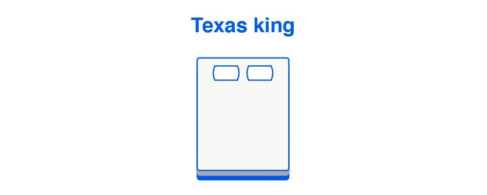 different king size beds texas king