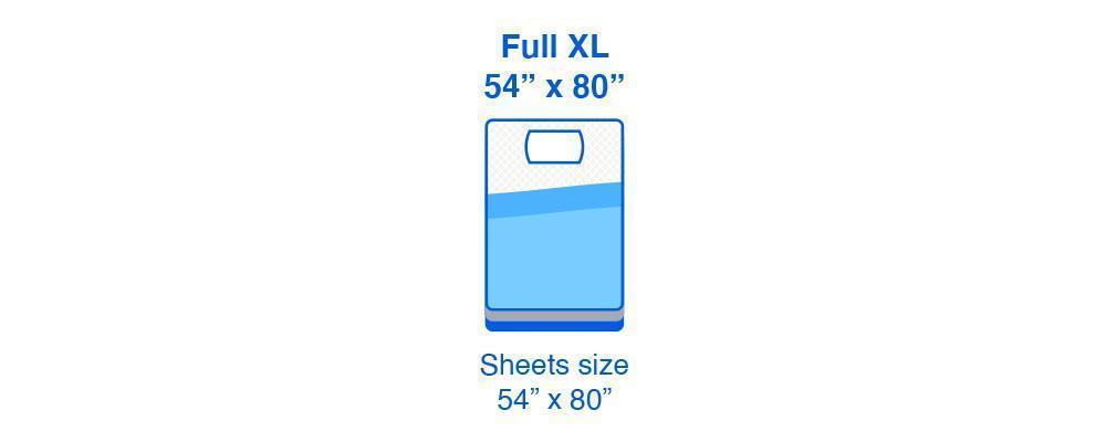 full xl size sheet size