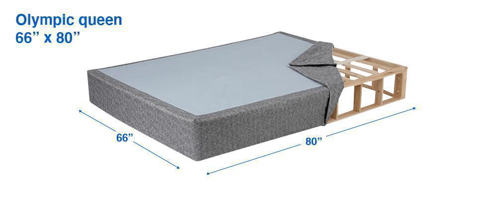 olympic queen box spring size