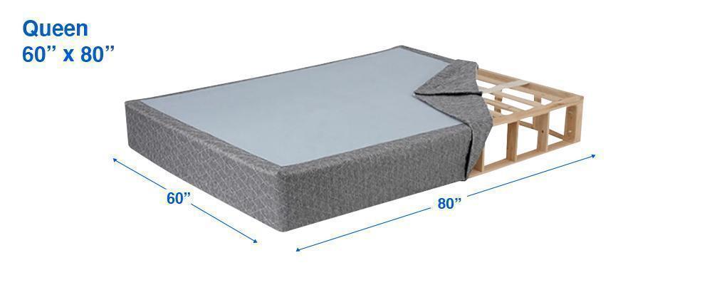average weight queen size mattress and box spring