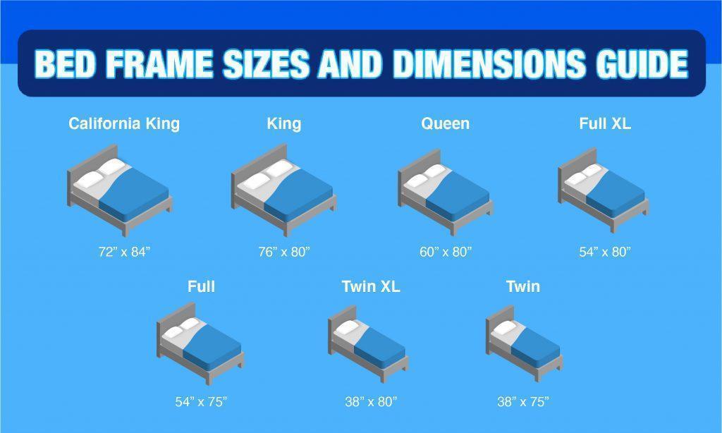 Bed Frame Sizes and Dimensions Guide (Standard and Custom Sizes)