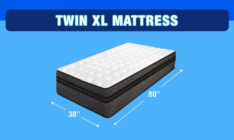 xl twin mattress to 2inch