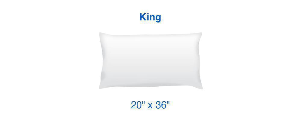king pillow size