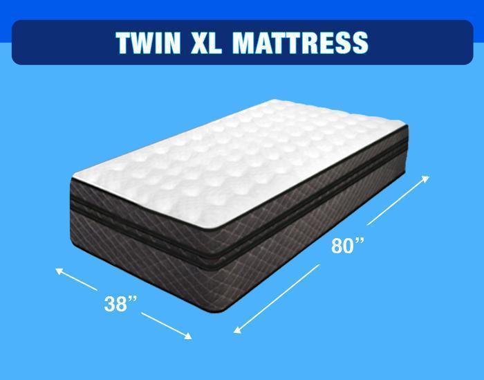 buy twin xl mattress and bed frame